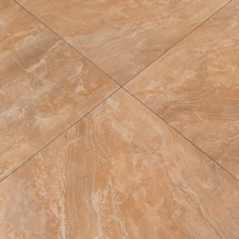 Ackland AKNPTAST24X24P-CA Astoria - 24" x 24" Porcelain Solid Floor