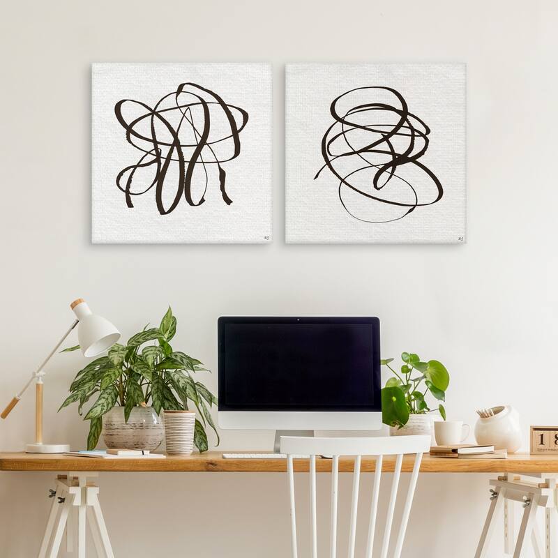 Winding Road I & II by Susan Jill Canvas Art Prints