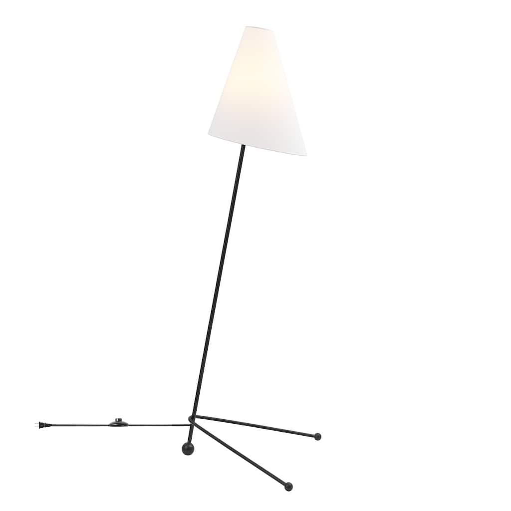 SAFAVIEH Lighting Norrie, 63-inch, Metal Floor Lamp - 22"W x 22"D x 63"H