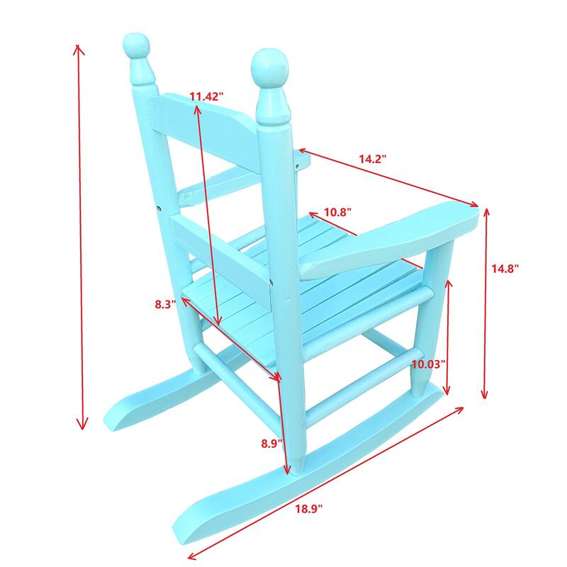 Indoor or Outdoor Children's Rocking Chair Suitable for Kids