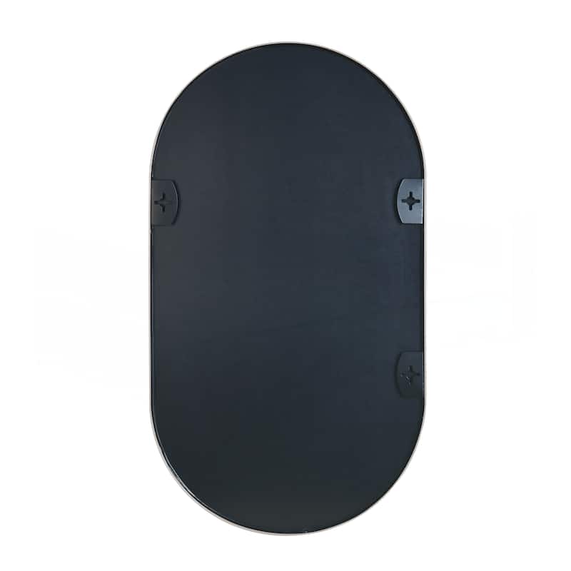 20 x 28 Inch Metal Oval Mirror
