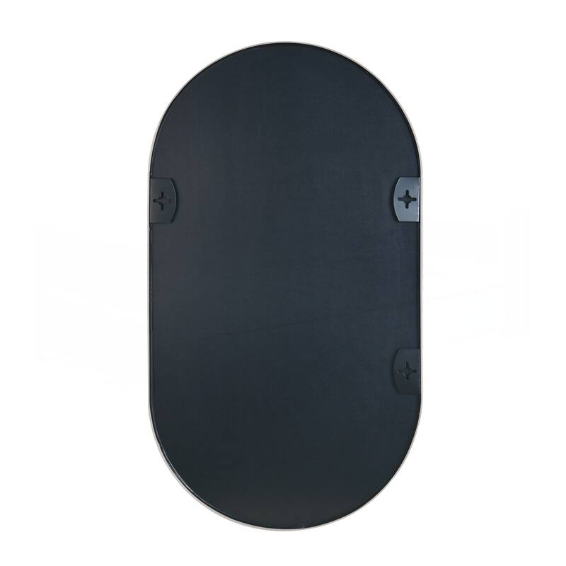 20 x 33 Inch Metal Oval Mirror