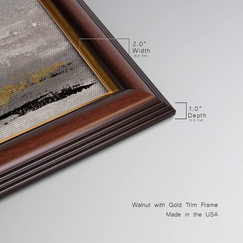 Golden Fog Premium Framed Canvas- Ready to Hang