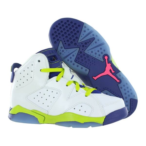 Shop Jordan Retro 6 Basketball Preschool Girl S Shoes Overstock