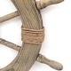 preview thumbnail 8 of 8, Adeco Large Marine Ship Wheel Nautical Decor