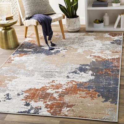 Livabliss Skagen Abstract Industrial Area Rug