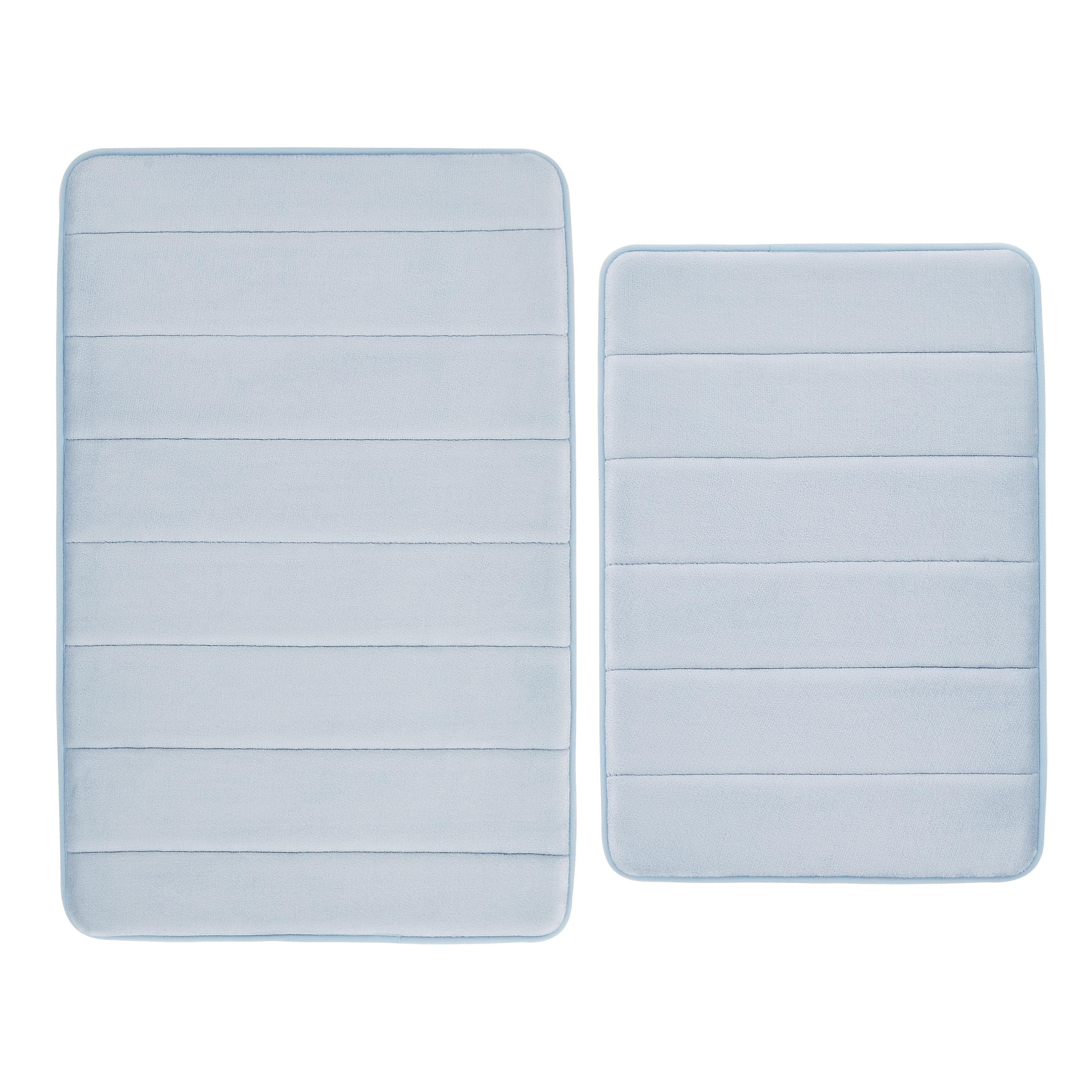 Truly Calm Antimicrobial 2 Pack Memory Foam Bath Rug - On Sale - Bed Bath &  Beyond - 32428523