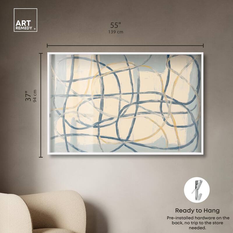 Unbroken Line I Shadowbox by Art Remedy