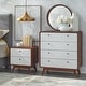 preview thumbnail 8 of 7, Carson Carrington Hafnarfijorour Mid-century Modern 4-drawer Chest
