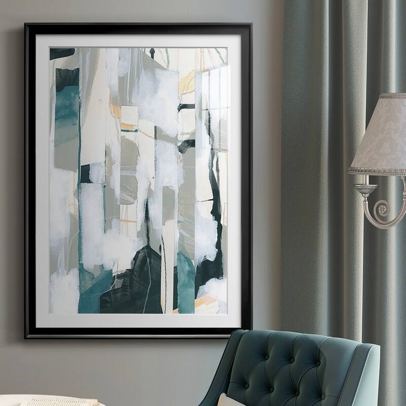 Sea Cavern Strata I Premium Framed Print - Ready to Hang
