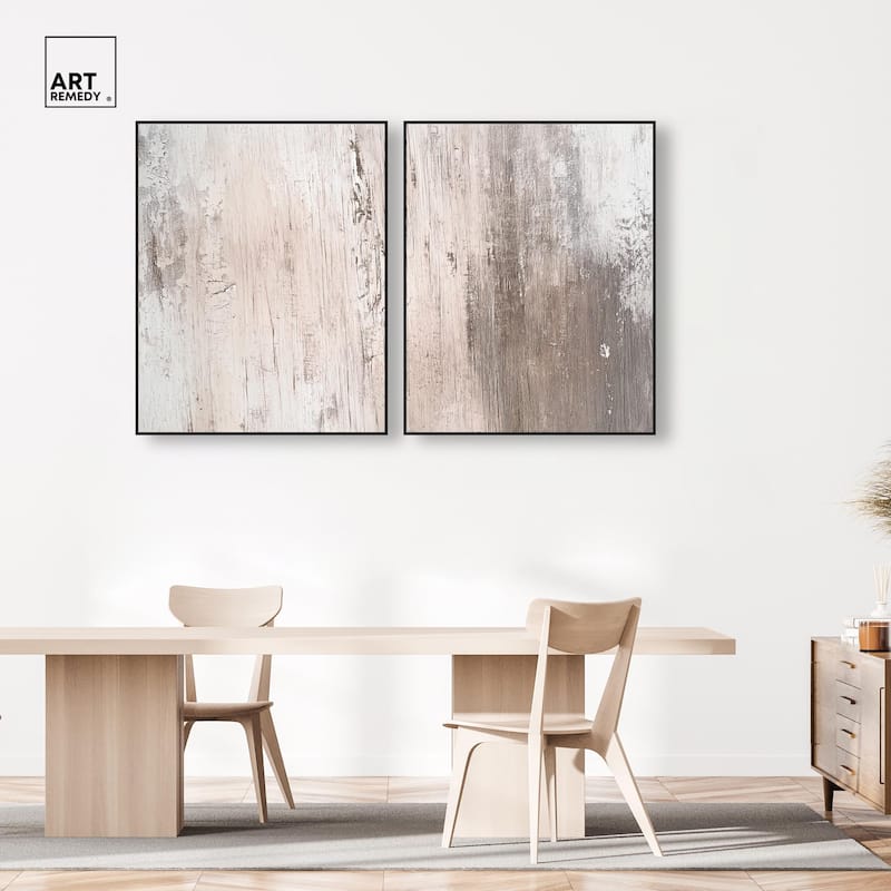 Striated Texture IV Canvas Set of 2 by Art Remedy