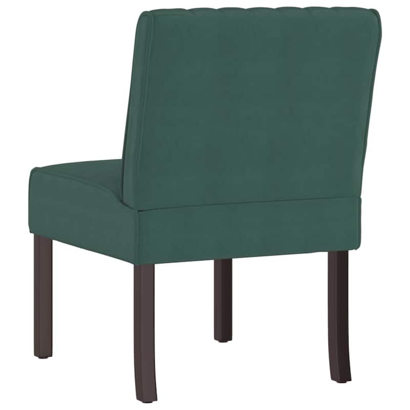 vidaXL Slipper Chair different color Velvet - 18.9" x 25.2" x 28.3"