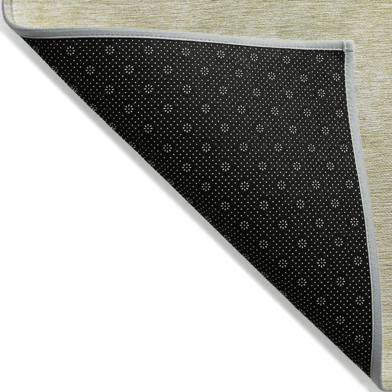 Dax Modern Art-Inspired Weather Resistant Blended Style Outdoor Rug