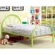 preview thumbnail 1 of 9, Hind Contemporary Full Metal Double Arch Platform Kid Bed by Furniture of America