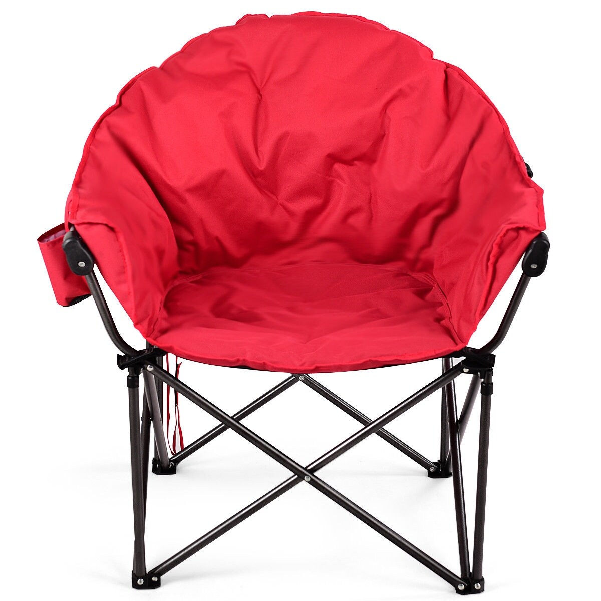 oversized padded folding chair