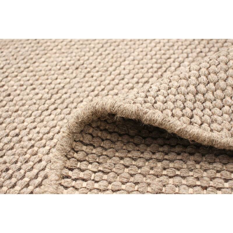 ECARPETGALLERY Hand Loomed Bungalow Wool Dhurrie