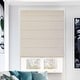preview thumbnail 1 of 47, CHICOLOGY Cordless Roman Shades, Privacy Window Blinds for Home 23"W X 64"H - Off White (Blackout)