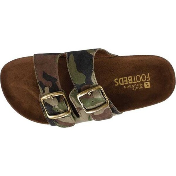 white mountain camo sandals
