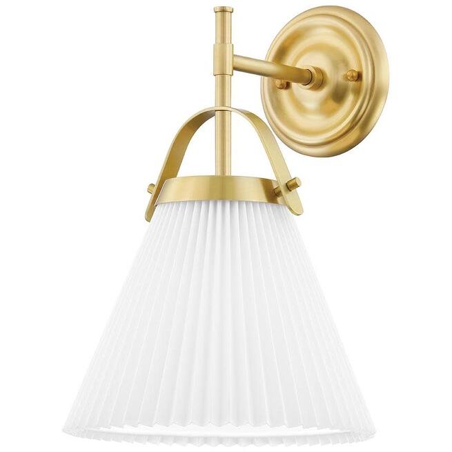 Hudson Valley Lighting Aldridge 17" Tall Wall Sconce - Aged Brass