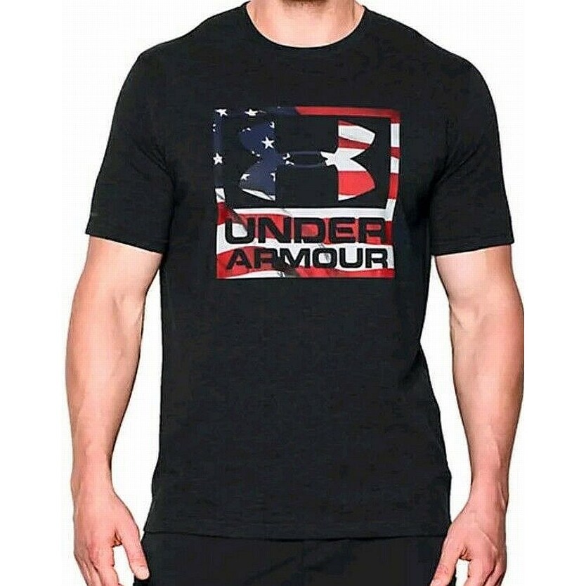 under armour t shirt with american flag