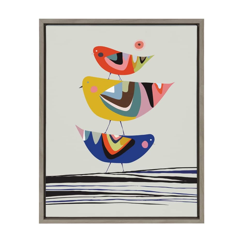 Kate and Laurel Sylvie The Family Tree Framed Canvas By Rachel Lee