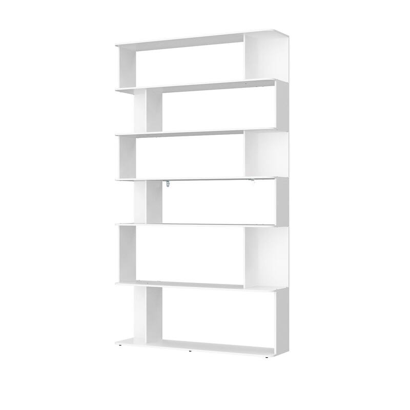 Buffet Display Cabinet Bookshelf Bookcase 81.9 Inches Tall Bookshelf