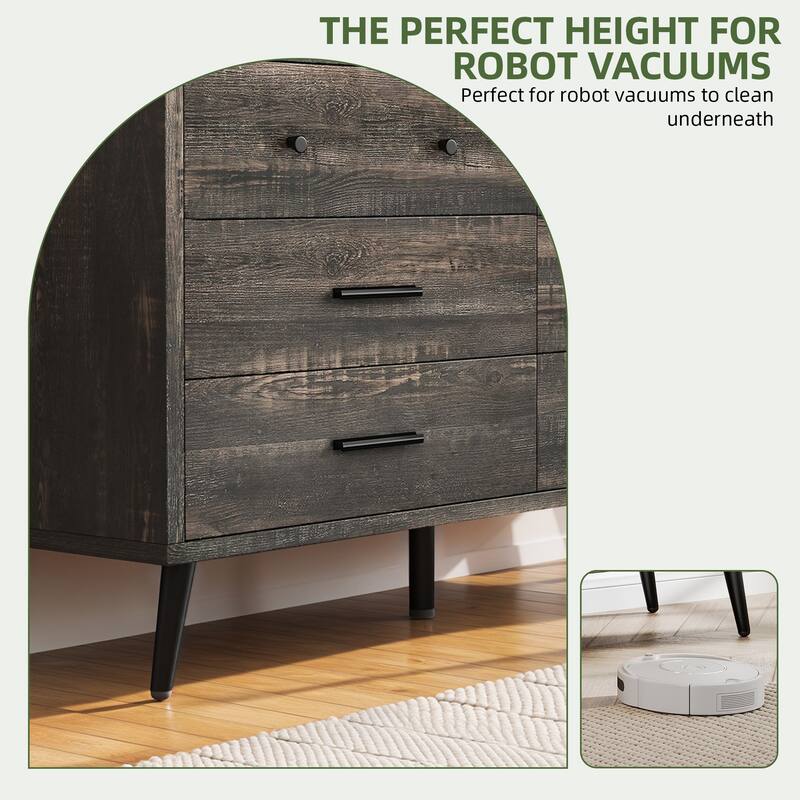 Moasis 47" W 6 Drawers Double Dresser for Bedroom, Chests of drawers