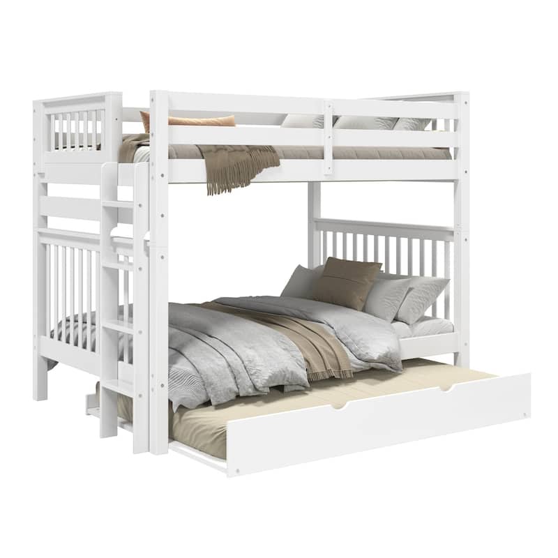 Taylor & Olive Trillium Full over Full Bunk Bed, Full Trundle