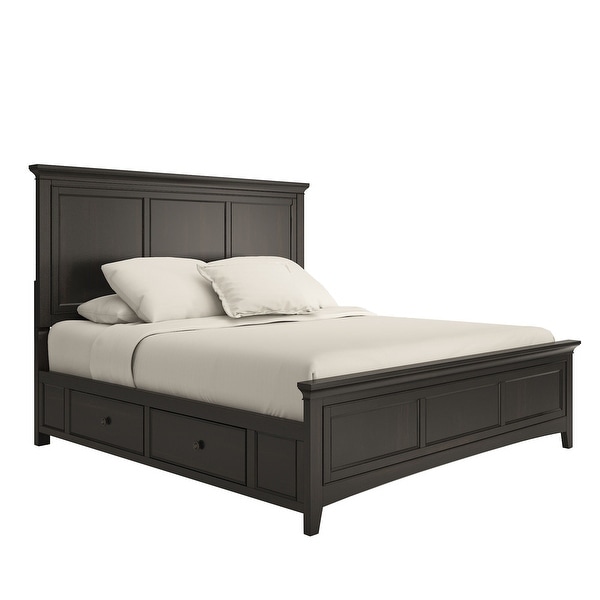 Copper grove virrat wood panel deals bed