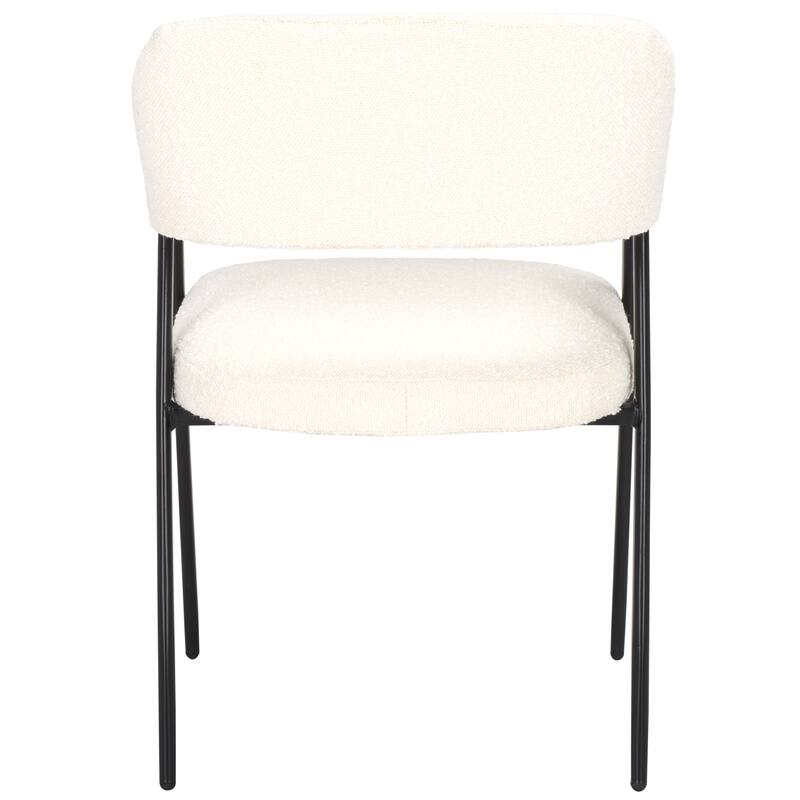 SAFAVIEH Ebba Dining Chair - 21.7 In. W x 22 In. D x 30.7 In. H - 22Wx22Dx31H