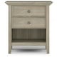 preview thumbnail 102 of 104, WYNDENHALL Halifax SOLID WOOD 24 inch Wide Bedside Nightstand Table