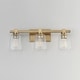 preview thumbnail 4 of 8, Maxim 21383 Cubos 3 Light 8" Tall Wall Sconce