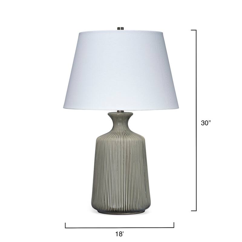 Alden Décor Harlow Ceramic Table Lamp