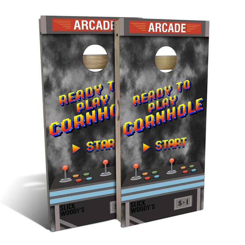 Arcade Game Outdoor Cornhole Board Set - Backyard 2x4 - NO Accessories