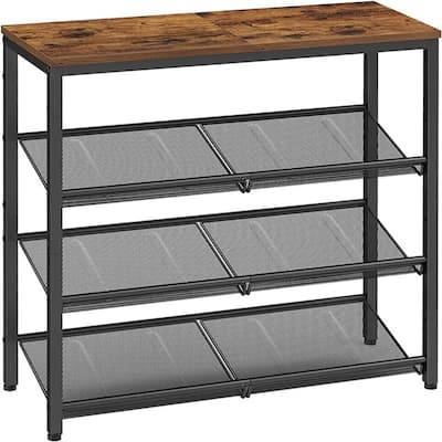 Shoe Rack - 11.8"D x 29.5"W x 28.7"H
