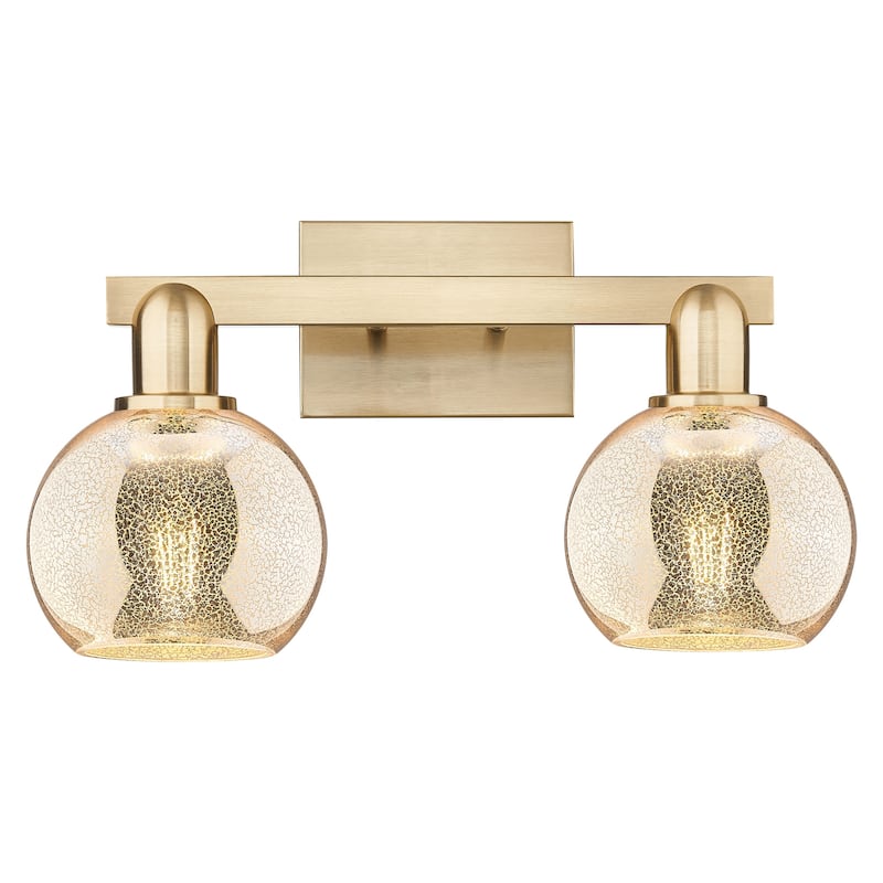 Innovations Lighting 716-2W-10-17 Athens Vanity Athens 2 Light 17" - Champagne Bronze / Mercury