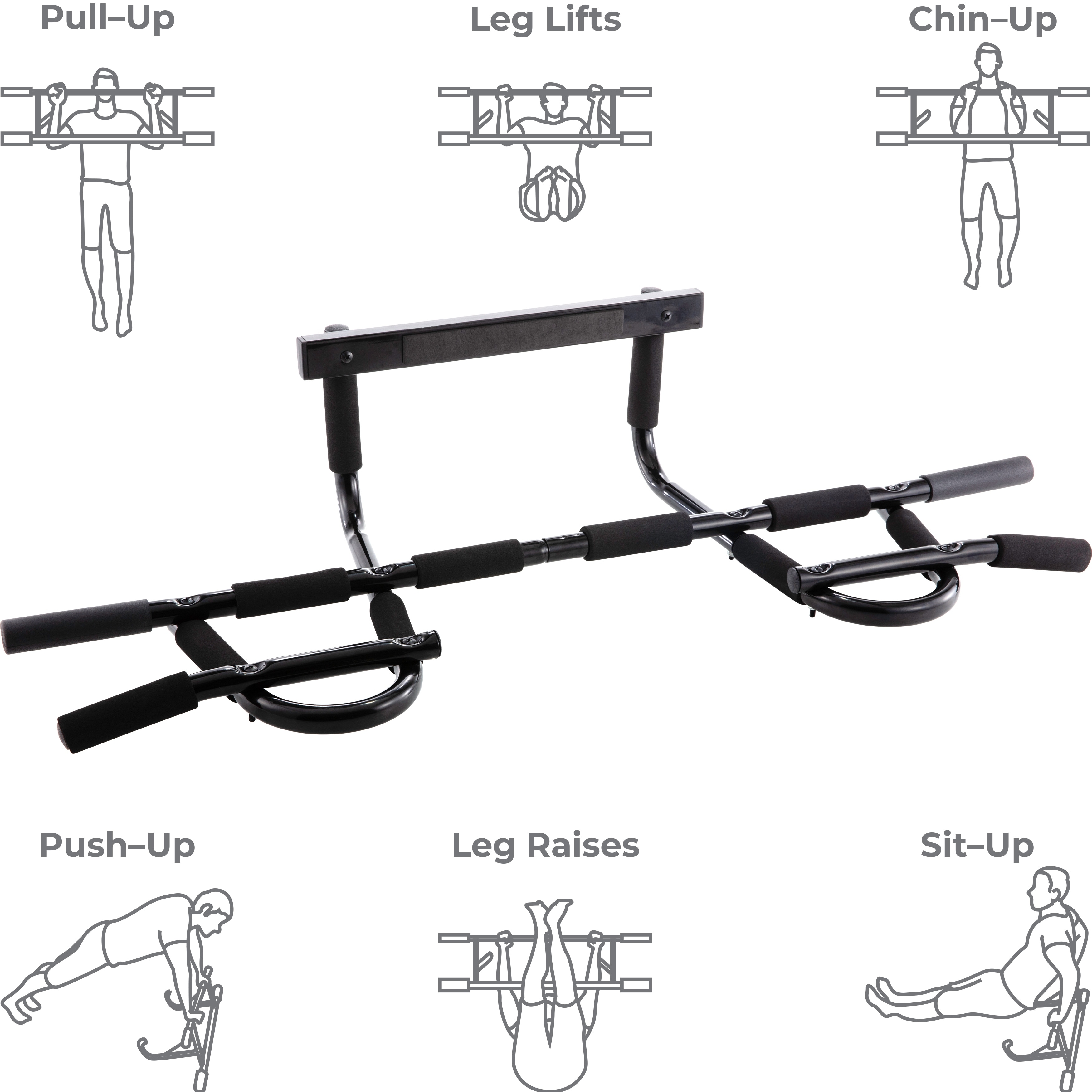 Chin Up Bar Home Gym- Gen 2 Door Bar Pull Up Gym - 24 to 32 Wide - On  Sale - Bed Bath & Beyond - 33499331