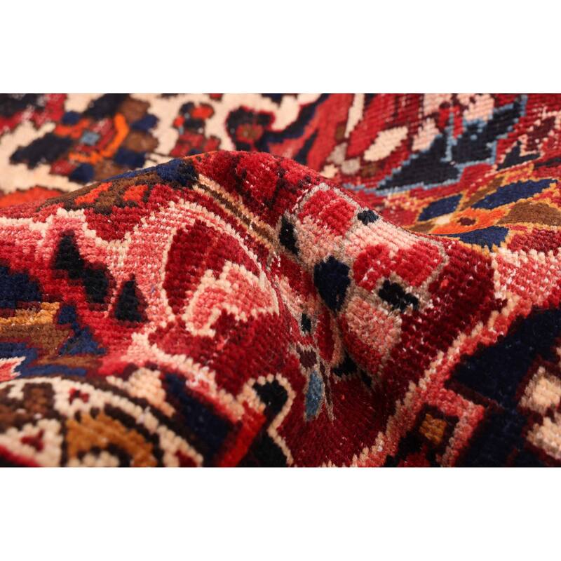 ECARPETGALLERY Hand-knotted Kayseri Vintage Red Wool Rug - 5'1 x 8'4