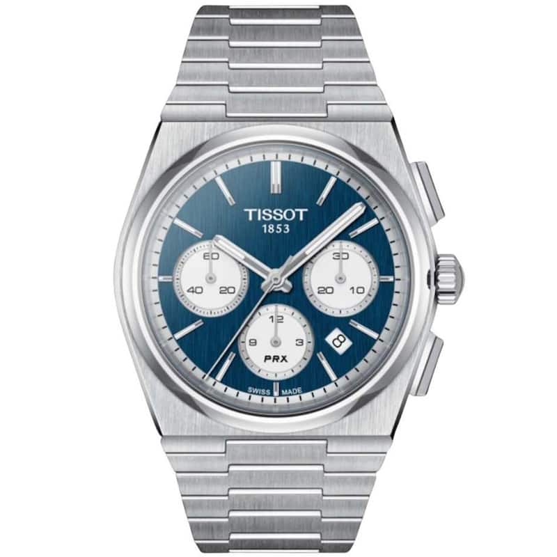 Tissot Men's PRX Automatic Chronograph Blue Dial Watch - T1374271104100 - 6 (36)