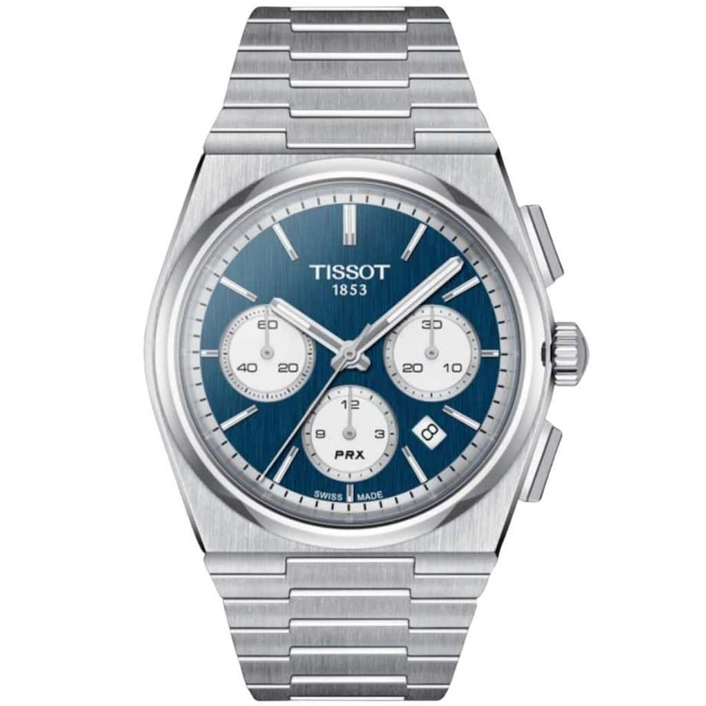 Tissot Men's PRX Automatic Chronograph Blue Dial Watch - T1374271104100 - 6 (36)
