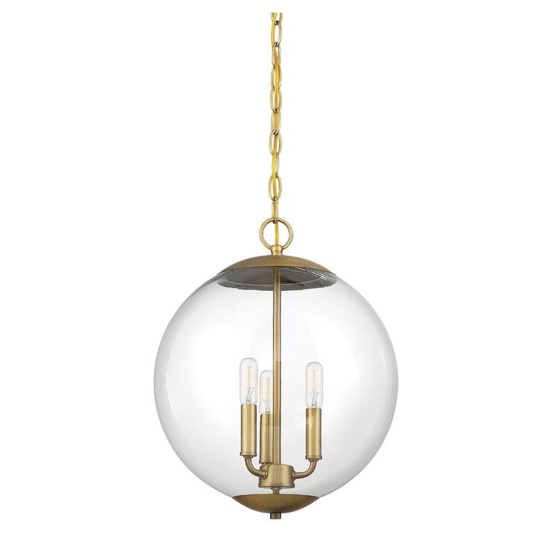 Trade Winds Katie 3-Light 15" Pendant