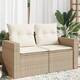 Option Beige and cream with storage