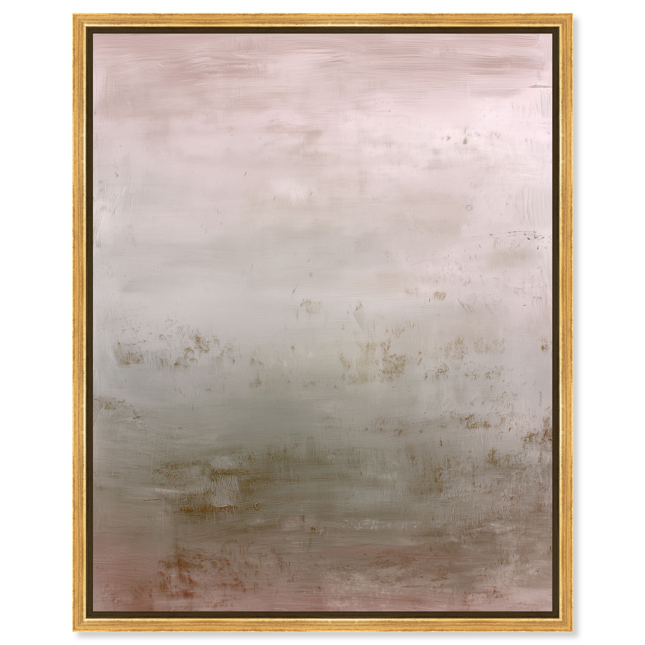 Pastel Dawn I Moody Wall Art Framed Canvas Print by Art Remedy