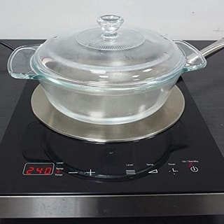 Heat Diffuser With Handle HeatAbsorbing Stainless Steel Cooking Heat ...