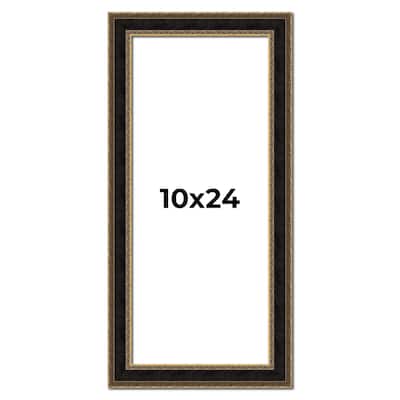 10x24 Frame Gold Antique Vintage Sold Wood Picture Frame | 1.75 Inch