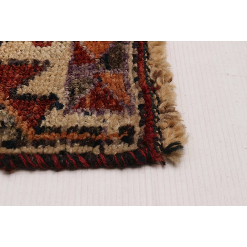 ECARPETGALLERY Hand-knotted Melis Vintage Red Wool Rug - 3'11 x 12'4