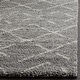preview thumbnail 51 of 154, SAFAVIEH Arizona Shag Nevada 1.2-inch Thick Rug
