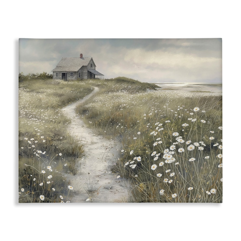 Stupell Path To Coastal Cottage Canvas Wall Art Design By Imagine It Images
