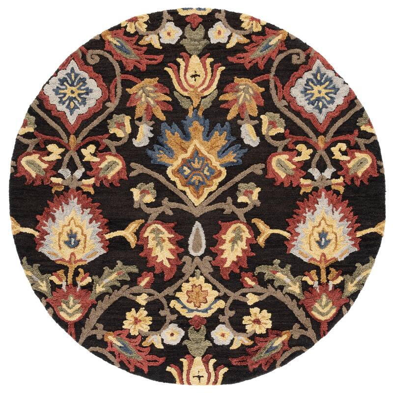 SAFAVIEH Fiorello Handmade Blossom French Country Wool Area Rug