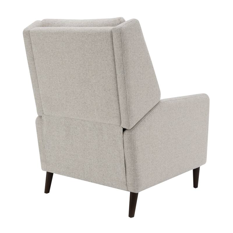 Furniture of America Selric Modern 31-inch Upholstered Push Back Recliner